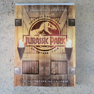 Jurassic Park Adventure Pack Franchise Collection DVD set. GUC.